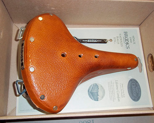 Широкое седло Брукс