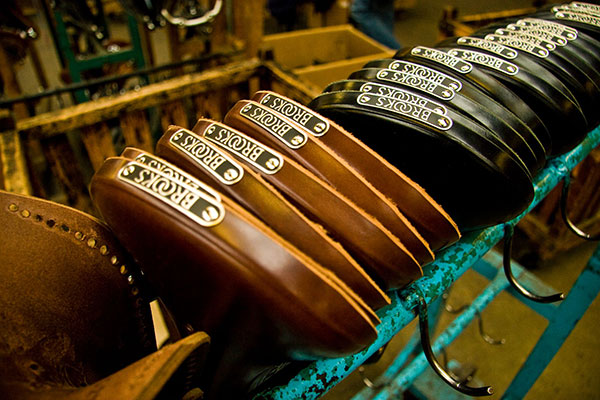 Производство сёдел Brooks