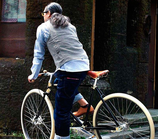 Fixed Gear и седло Brooks