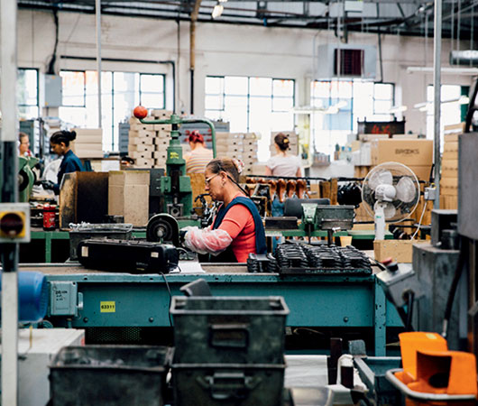 На фабрике Brooks