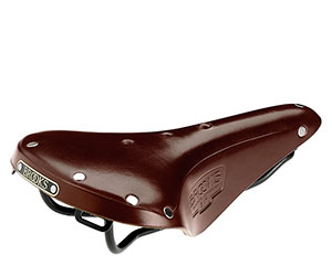 Коричневое седло Brooks B17