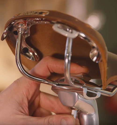 Регулировка велосипедного седла 