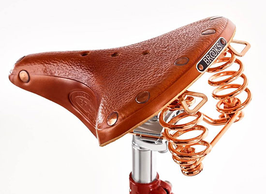 Седло Brooks из кожи