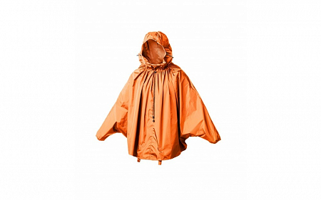 Cambridge Stowable Rain Cape Orange