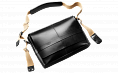 Barbican Hard Leather Shoulder Black