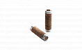 Plump Leather Grips Brown