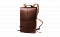Piccadilly Leather Knapsack Brown