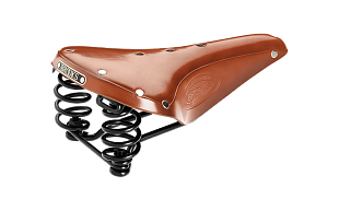 1Картинка Седло Brooks Flyer Honey