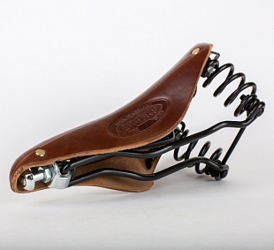 2Картинка Седло Brooks Flyer Brown