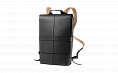 Piccadilly Leather Knapsack Black