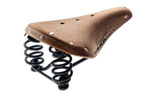 1Картинка Седло Brooks Flyer S Aged